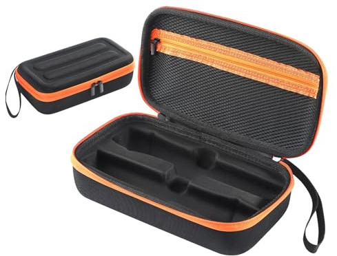 Weqizuerqi Boîte De Rangement Microphone, Étui De Rangement Portable En EVA Pour Microphone, Boîte De Stockage À Double Microphone, Boîtier Microphone, Boîte Microphone Sans Fil