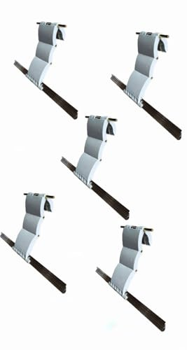 X5 Roller Garage Door Auto Lock Locking Straps, 5-Pack, Fits Both 77mm and 55mm Slats