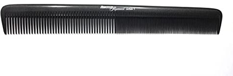 Hercules Sägemann carbon 1 Profi Universalkamm anthrazit, Haarkamm antistatisch, Karbonkamm mit 2 Zahnungen fein + grob, 8,5 Zoll, Universal-Haar-Kamm (HS C1 a)