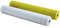 537 ALFA - Treillis en fibre de verre renforcé, jaune, 1000m x 50m, 165 g/m², maille 4 x 4 mm pour enduit façade, pour éviter toutes fissures