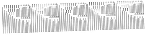 Supvox 5 Sets Wind Instrumente Reparatur Kit Klarinette Fagott Werkzeug Set Musical Instrument Reparatur Teile Set