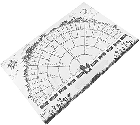 EXCEART Family Members Chart Tree Fillable Blank Ancestry Quality Material Canvas