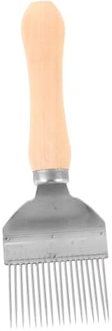 Supvox Imker Wabenschaber Imkerei Werkzeuge Phiolenöffner Imker Zubehör Entdecklungsmesser Bienenstock Honigschaber Schaber Aus Edelstahl Forke Hive Edelstahlnadel Elektrisch Bambus