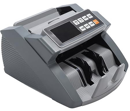 Hochgeschwindigkeits-Geldzählmaschine mit MG UG IR-Erkennung, LCD-Display für Münz- und Geldscheinzähler in Einkaufszentren (EU-Stecker)