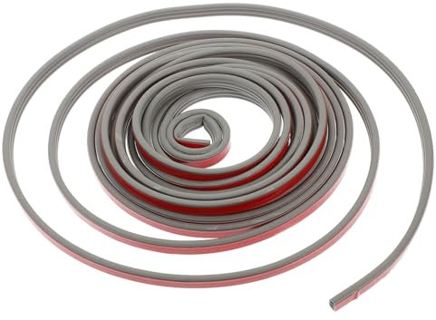 HOMOBABE 1rollo Burlete De Puerta Autoadhesivo De Aislamiento Acústico y Protección Contra Viento y Polvo Tira Para Puertas y Ventanas Fácil De Cortar y Instalar