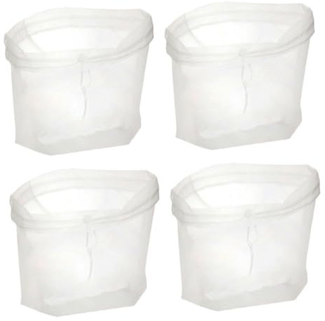 LIFKOME 4Pièces Filtration Étamine pour Lait de Noix de Réutilisable pour Yogourt à Lait pour Préparer Lait Végétal Fromage Maison
