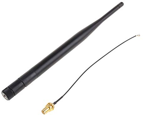 RP-SMA Male 868 MHz 5dBi Wireless Antenna Router Antenna+15cm RP SMA Female to I