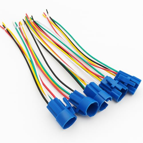 Gebildet Conector de Interruptor Pulsador de 16mm, 5 Unidades, Conector de Cable Flexible, Enchufe de Cable
