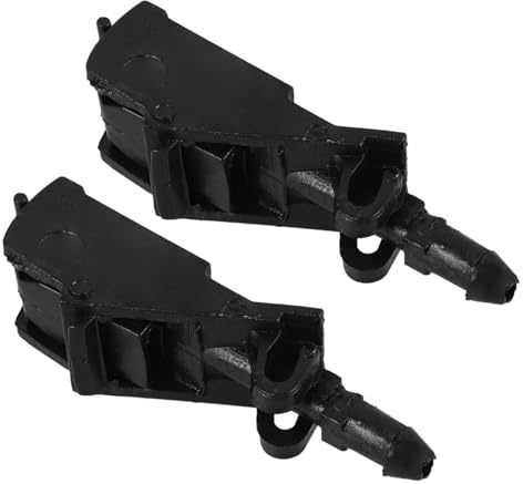 CVUTOVO 2Piezas Boquillas de Lavado de Parabrisas para Uds Limpieza Instalación Compatibles con Mayoría Automóviles