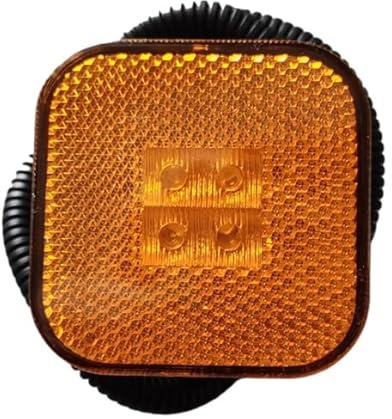 VVEDIK 24V Seitenmarkierungsleuchte Für MAN LKW TGS/TGM Vorderradzierblenden Kotflügellampen OEM81252606101 81252606096 81252606097,Single