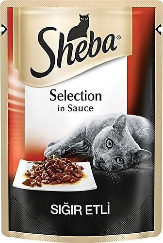 SHEBA® Portionsbeutel Sauce Collection Sauce Lover mit Rind 1 x 85g