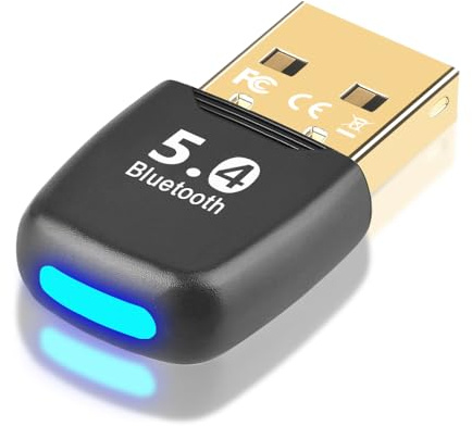 Bluetooth Adapter for PC,Bluetooth 5.4 Dongle Receiver for Desktop,Laptop