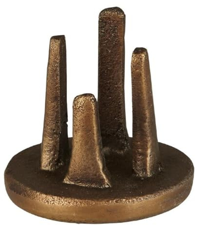 IB Laursen Kerzenhalter f/2,2 cm Kerze m/4 Spitzen als Kerzenhalter Tiza, H: 6 Ø: 6,3