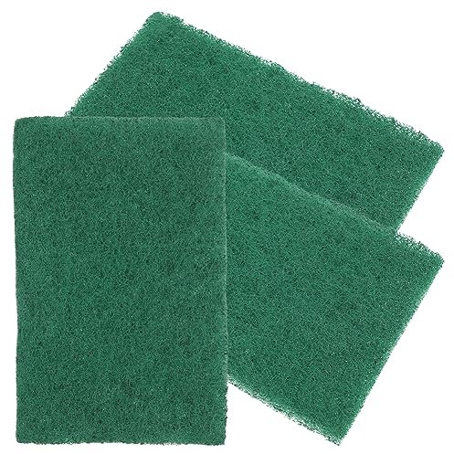 minkissy 3st Schmirgellappen Geschirrtücher Für Die Küche Spülschwämme Zum Spülen Von Geschirr Spülschwamm Wiederverwendbare Spülschwämme Scheuerschwamm Küchenschwamm Green Nylon