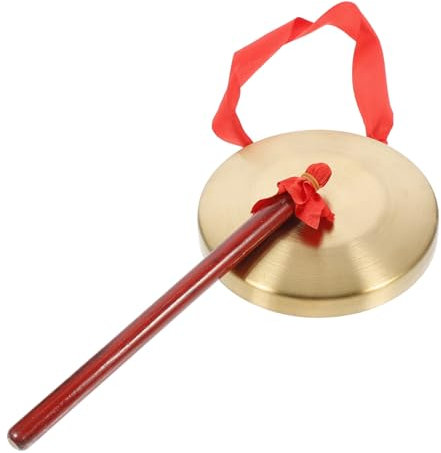 TOYANDONA Handgong Operngong Spielhammer Für Schlaginstrumente Blechbecken Als Geschenk Für Junge Mädchen Sicher Und Langlebig