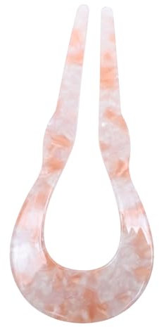 minkissy Forcina Cinese Forma Di u Bastoncino Per Capelli Forma Di u Fermaglio Per Coda Di Cavallo Adatto Per Festa Matrimonio Compleanno Uso Quotidiano