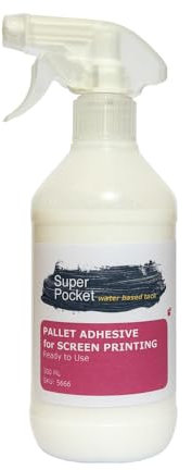 CPL Fabbrika. Colla Spray per Serigrafia a Base Acqua, Adesivo Riattivabile per Piani Stampa, Formato 500ml