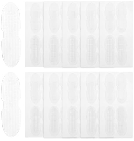 Healeved 40pezzi Nastro Auricolare Verticale da Elfo Trasparente Pz Supporto Padiglione Auricolare Correzione Orecchini Pesanti Adesivi Invisibili per Feste e Uso Personale