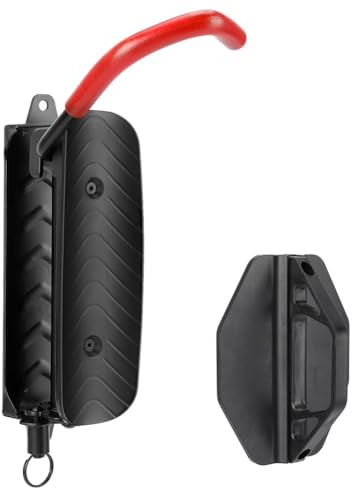 Katnetoly Supporto Girevole per Bici da Parete Portabici Verticale Gancio Portabiciclette per Garage Supporto per Mountain Bike