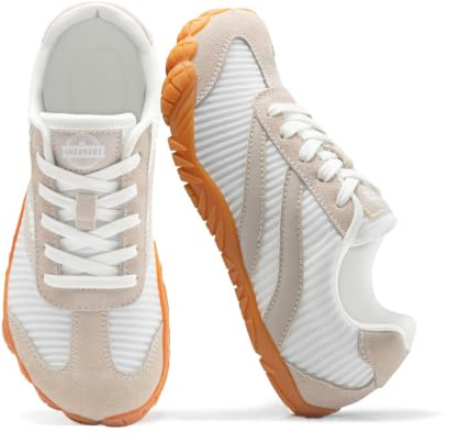 Barezoey Zapatos descalzos para mujer y hombre, estilo retro, con puntera ancha, zapatos descalzos, suela cero, ligeros, minimalistas, con antideslizante, para exteriores, transpirables, cómodos, para