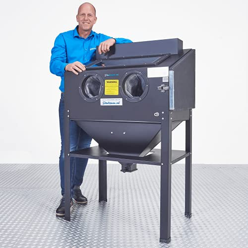 SandstrahlkabineExclusive Edition 220 Liter + 2 Sack Strahlmittel