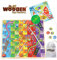 The Wooden Toy Factory - 2 in 1 Board Game - Snakes & Ladders/Home Race (*BONUS*: Includes Storage Bag For Pegs and Dices)