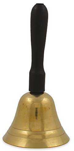 Das Kostümland Weihnachtsmann Christkind Glocke - Tischglocke 13360-11 cm