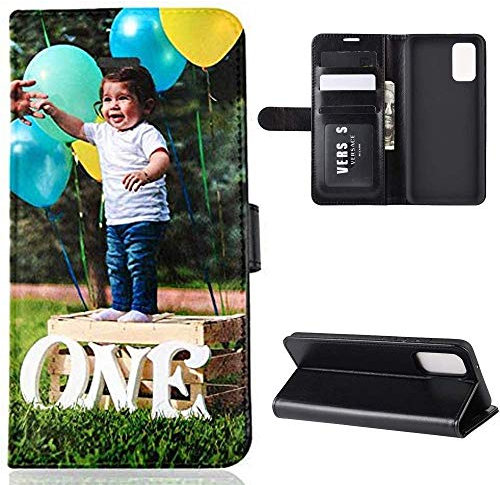 Fulvit Personalisierte Foto-Handyhülle Kompatibel mit Xiaomi Mi 11 Lite 5G 4G LTE Flipcase Ihr Eigenes Bild Foto Brauch Schutzhülle Handy Hülle Tasche Flip Book Case Cover, für Mi 11 Lite (5G/4G)