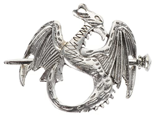 2 Stücke Retro Silber Haarklammern Silber Keltische Haare Rutsche Haarnadeln Viking Haarklammern Haarnadel Drache Haarstangen Haarnadel Retro Haarschmuck Für Frauen Mädchen