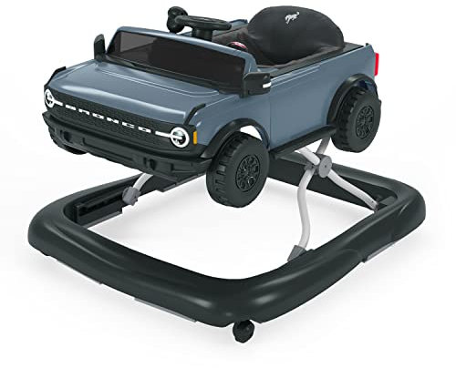 Bright Starts Ford Bronco 4-in-1 Spielmöglichkeiten Baby Lauflernwagen, Area 51 Blau, Unisex, Alter 6 Monate +