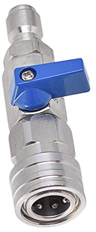Colcolo Kugelhahn, leicht, 4500 PSI, einfach zu bedienen und zu installieren, professioneller Hochdruckreiniger-Kugelhahn für die Reinigung von, 3 von 8 Zoll
