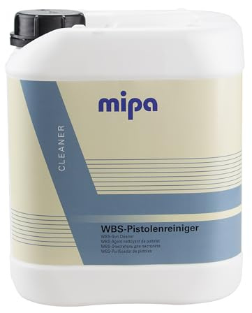 MIPA WBS Pistolenreiniger - 5 L, Reingigungsmittel für Wasser lacke