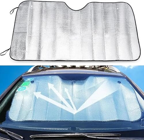 LIYUANMU Sonnenschutz Auto Frontscheibe Frontscheibenabdeckung Autoabdeckung für Mazda CX-8 2019-2023, Faltbar Windschutzscheibenabdeckung, Gegen Schnee/Frost/Staub/Sonne, Zubehör,Type-B