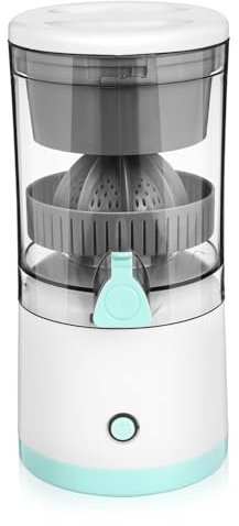 TOPBATHY Electric Citrus Juicer Portable Rechargeable Fruit Extractor with Long Battery Life for Lemon Orange and More Easy to Clean Travel Juicer