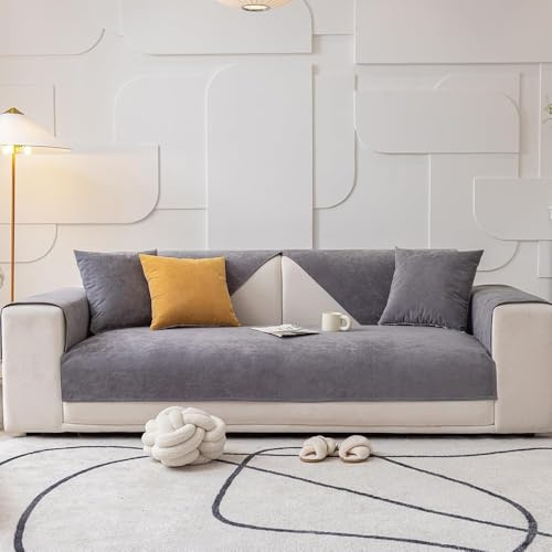 Wasserdichter Sofabezug – Cremefarbener Sofa-Schonbezug für Sofas, Sessel, Sofa-Bezug für Hunde, Katzen, Haustiere, rutschfest, langlebig, Möbelschutz