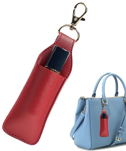 Étui de transport pour baume à lèvres – Étui de transport pour baume à lèvres – Pochette de voyage en tube brillant | Boîte de rangement pour crème à lèvres teintée, accessoire de maquillage, étui à
