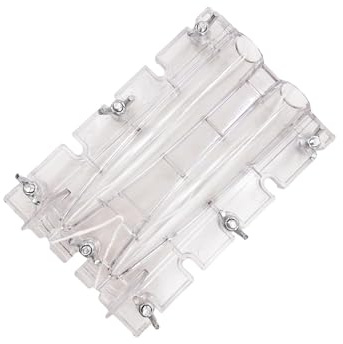 budiniao Molde de resina práctico para hacer velas cónicas, plástico duradero para eventos, reutilizable varias veces. Moldes de plástico para velas cónicas, para hacer adornos estatuas, moldes para