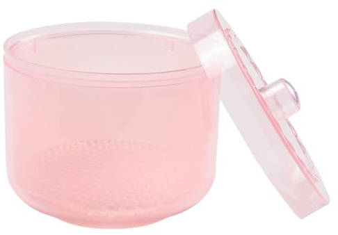 Limpiadora para Herramientas De Uñas Limpieza Profunda | Estuche Limpiador Con Remojo En Alcohol En Rutina Diaria Salón Hogar Viajes Accesorios Belleza Cortaúñas Y