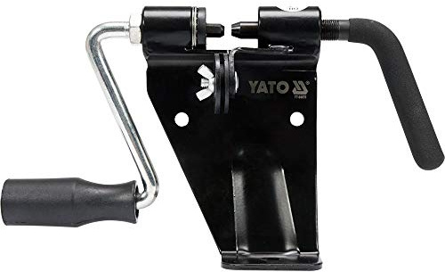 YATO Vernietgerät für Sägeketten 1,1-2,1 mm Profile, 1 inches, 0.375 inches, 0.85 mm, Sägeketten-Vernietgerät