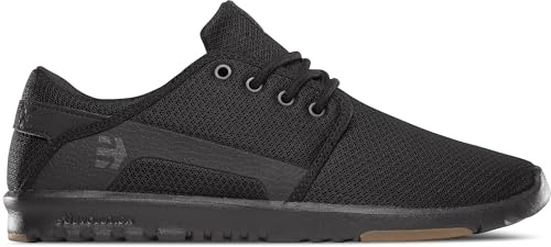 etnies Scout, Zapatillas de Skateboard Unisex Adulto, Black/Black/Gum, 42 EU