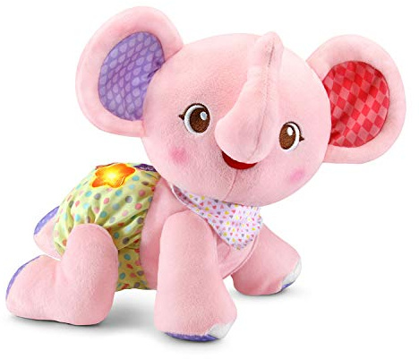 VTech Baby Explore and Crawl Elephant, Pink