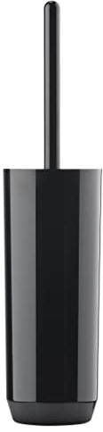 Zone Denmark Suii Toilettenbürste, Klobürste, WC-Bürste, WC-Garnitur, Durchm. 9,4 cm, Höhe 40 cm, Schwarz