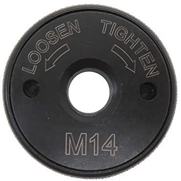 Pulchra M14 Quick Release Nut for Angle Grinders - Clamping Nut with Locking Retaining Feature