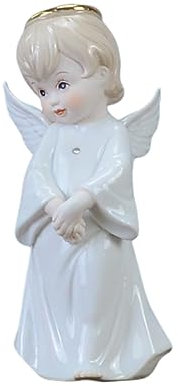 Cabilock Kuchendekorationen Betende Figur Aus Porzellan Engel Kuchen Verzieren Decoraciones para Sala De Casa Wohnkultur Heimdekorationen Kleine Figur Dekoration Anzeige Esstisch Weiß