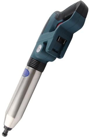 Draga a Stantuffo per WC, Batteria Al Litio 2000 MAh, Ad Alta Pressione, Resistente, per Tubi Elettrici, 110-220 V, Materiale in Nylon, con Accessori, per WC, Lavandino,