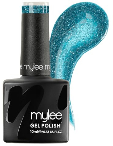 Mylee Reflektierender Gel-Nagellack 10ml [Mamma Mia] Maniküre, Pediküre | UV/LED, für professionellen Gebrauch im Salon sowie zu Hause [Spotlight Range] Lang anhaltend und mühelos aufzutragen