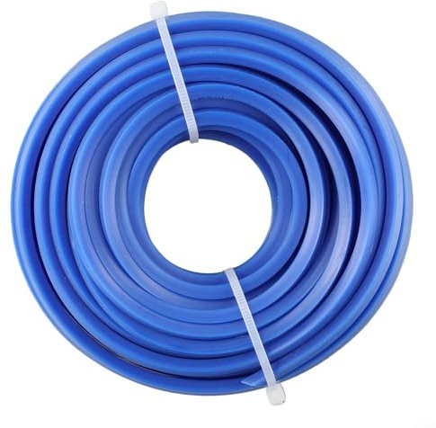 Schlanke und starke 10 m Nylon-Trimmerschnur für alltägliche Gartenarbeiten