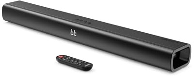 Bluetooth Soundbar for TV | 140W 2.1 Channel Sound Bar with Built-In Subwoofer 2×2.5 | 3D Surround Sound, HDMI ARC, Optical, AUX, USB | Wireless TV Speaker | MAJORITY Naga 80