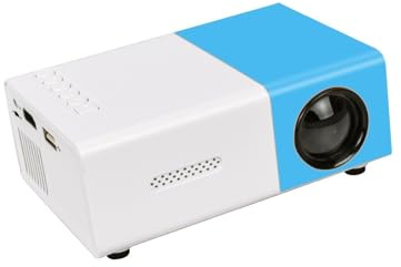 Compatible con el miniproyector LED YG300, versión Mejorada, 600 lúmenes, 320 x 240 P, Compatible con HDMI, Reproductor Multimedia doméstico de Audio USB.(8,US Plug)