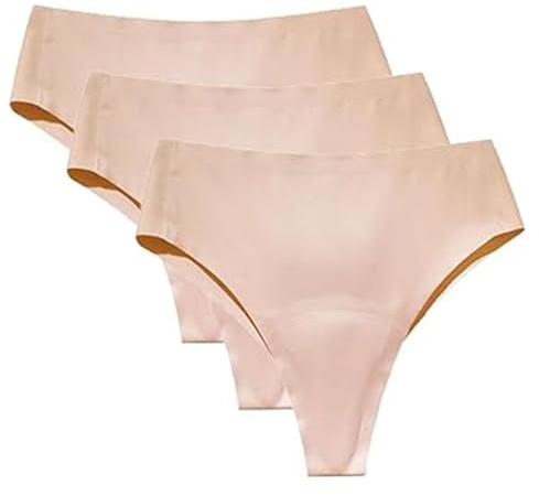 Perizoma con Protezione per Le Dita dei Piedi da Donna, Perizoma da Allenamento, Intimo, previene la Scollatura Anteriore (C+3PCS,M)